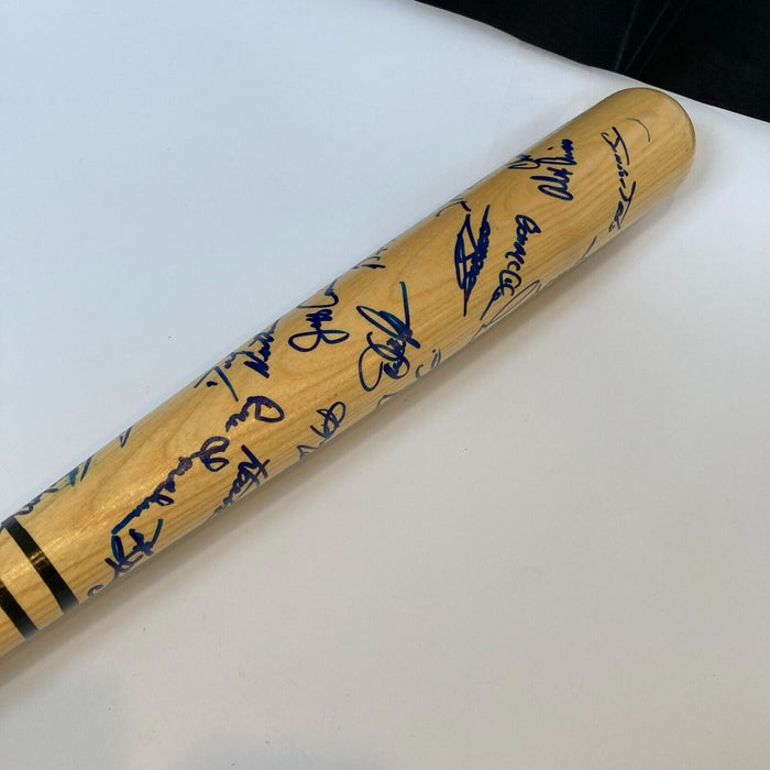 1993 Florida Marlins Inaugural First Season Team Signed Baseball Bat