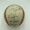 1996 All Star Game Team Signed Baseball Alex Rodriguez Frank Thomas Joe Carter