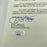 1952 All Star Game Team Signed Baseball Jackie Robinson JSA COA