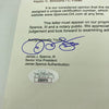 1952 All Star Game Team Signed Baseball Jackie Robinson JSA COA