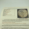 Bill McKechnie George Sisler Rabbit Maranville Braves Team Signed Baseball JSA