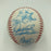 Vintage 1986 New York Mets World Series Champs Team Signed Baseball JSA COA
