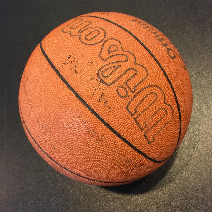 1970's Kansas City Sacramento Kings Team Signed Autographed Basketball