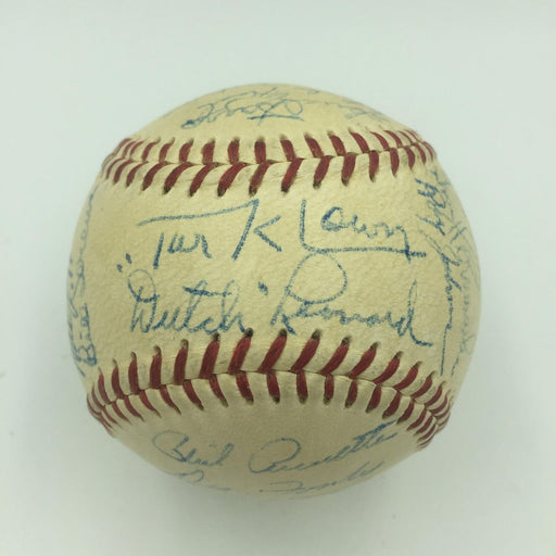 The Finest 1952 Chicago Cubs Team Signed National League Baseball With JSA COA