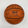 1993-94 Dallas Mavericks Team Signed Official NBA Game Issued Basketball
