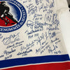 Incredible NHL Hockey Hall Of Fame Multi Signed Jersey 66 Signatures JSA COA