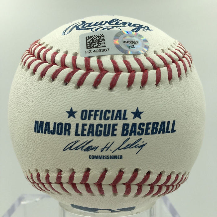 Orlando Cepeda Signed Heavily Inscribed Stat Baseball MLB AUTHENTICATED