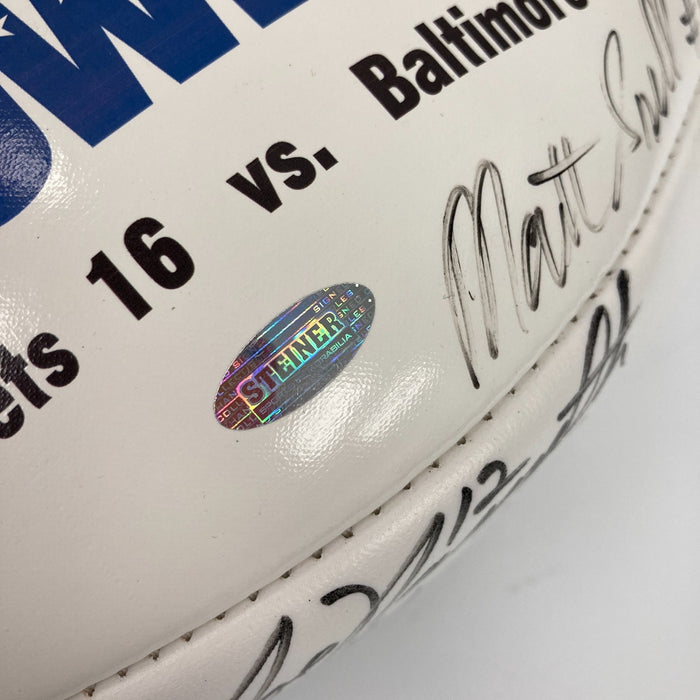 1968 New York Jets Super Bowl Champs Team Signed Wilson Football