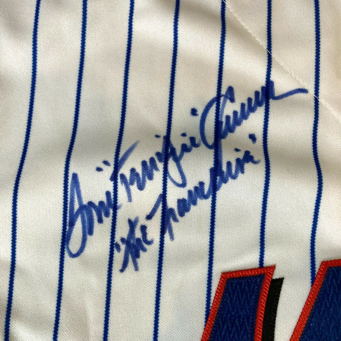 Tom Seaver "Tom Terrific, The Franchise" Signed Inscribed NY Mets Jersey JSA COA