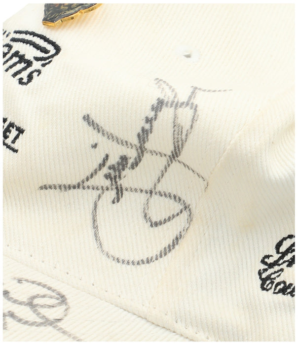 Tiger Woods Fred Couples Davis Love Golf Legends Multi Signed Hat Beckett COA