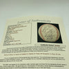 2012 San Francisco Giants World Series Champs Team Signed W.S. Baseball JSA COA