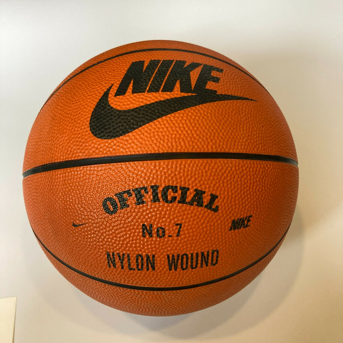 Rare Reggie Lewis Single Signed Nike Basketball Boston Celtics JSA COA