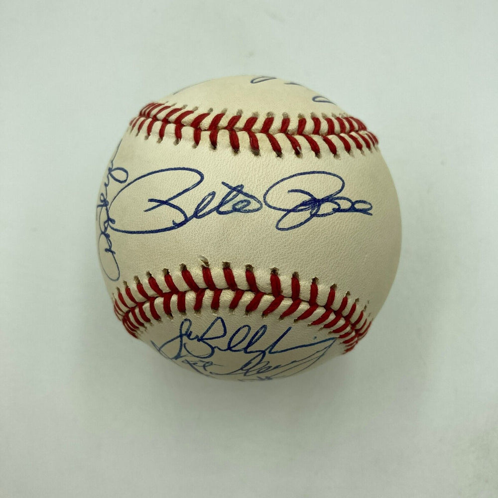 Beautiful 1976 Cincinnati Reds World Series Champs Team Signed Baseball JSA COA