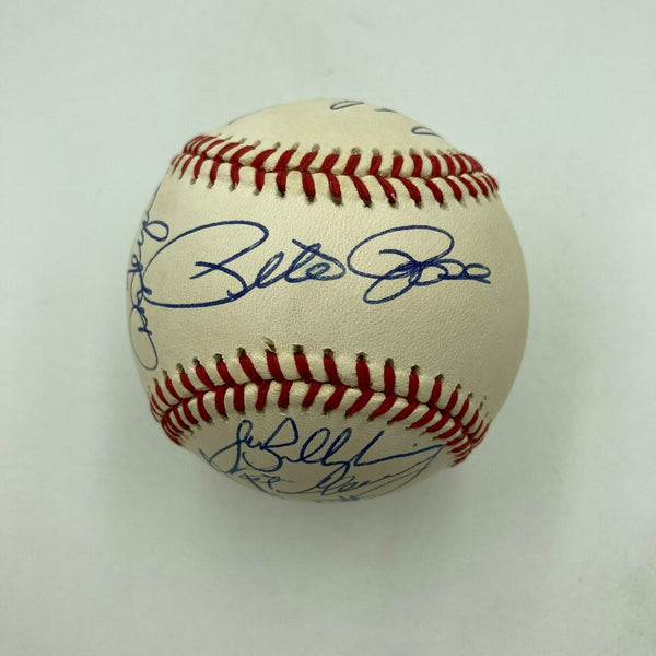 Beautiful 1976 Cincinnati Reds World Series Champs Team Signed Baseball JSA COA