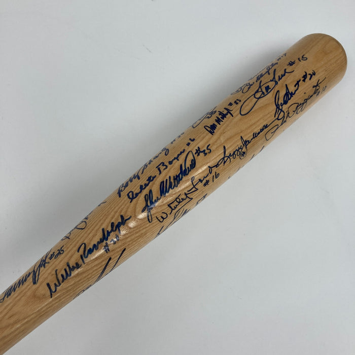 New York Yankees Legends Team Of The Century Multi Signed Baseball Bat JSA COA