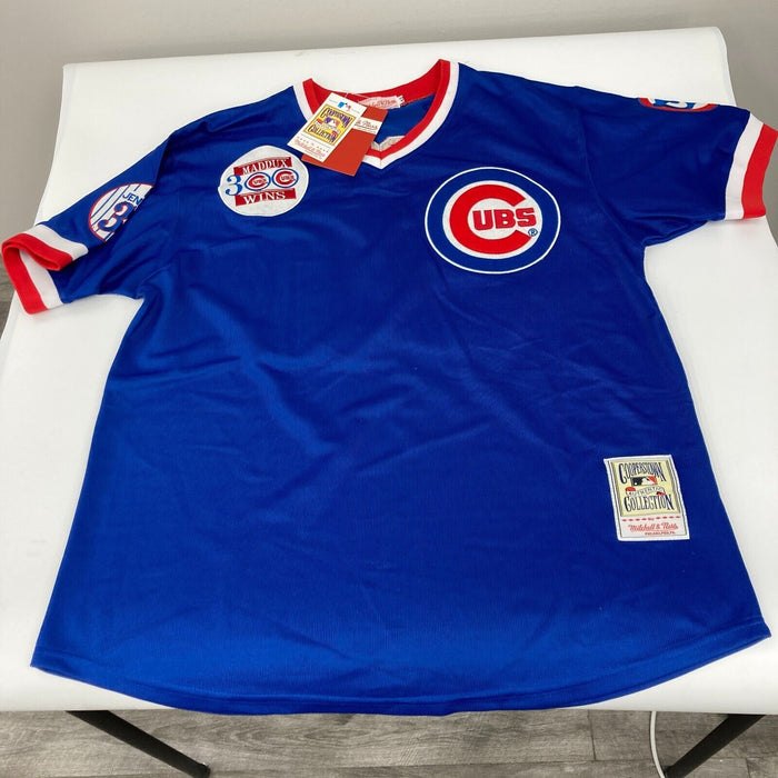 Greg Maddux Signed Chicago Cubs 300 Wins Mitchell & Ness Jersey PSA DNA COA