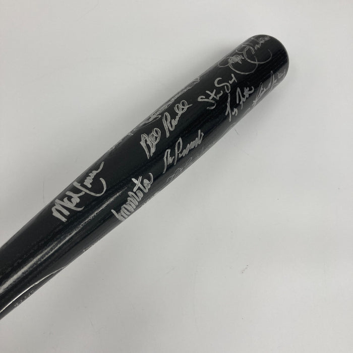 1981 Los Angeles Dodgers World Series Champs Team Signed Baseball Bat MLB Auth