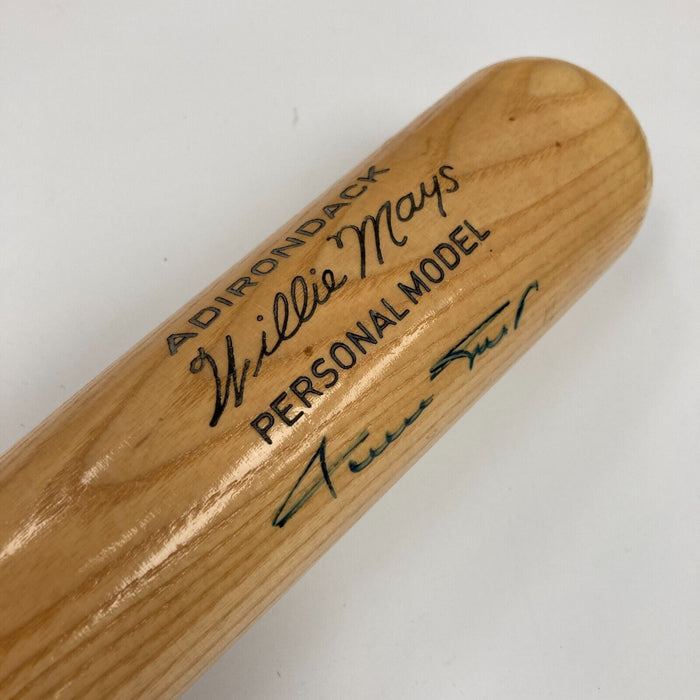 Willie Mays Signed Adirondack Game Model Baseball Bat Beckett COA