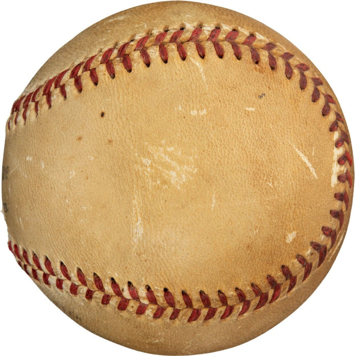 Jim Thorpe Single Signed Autographed National League Baseball With PSA DNA COA