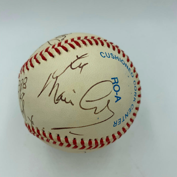 The Bee Gees Band Signed Baseball Entire Family With 7 Signatures JSA COA