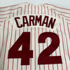 Don Carman 1987 Game Used Philadelphia Phillies Jersey MEARS A10 The Finest