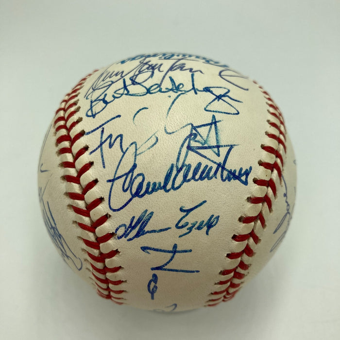 George Brett Kirk Gibson MLB Legends Multi Signed American League Baseball