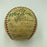 1944 St. Louis Cardinals World Series Champs Team Signed Baseball JSA COA