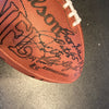 1986 New York Giants Super Bowl Champs Team Signed Wilson NFL Football PSA DNA