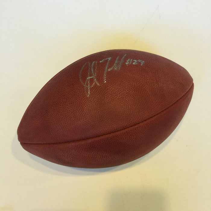 Justin Forsett Signed Official 2013 NFL Wilson Super Bowl Football Ravens