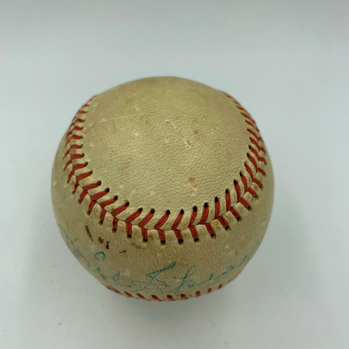 Rare Tris Speaker Single Signed Autographed Baseball With PSA DNA COA