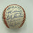 1957 Milwaukee Braves World Series Champs Team Signed Baseball Hank Aaron JSA