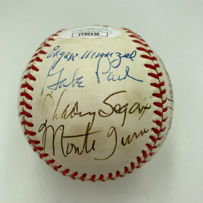 Hall Of Fame Veterans Committee Signed Baseball Ted Williams Stan Musial JSA