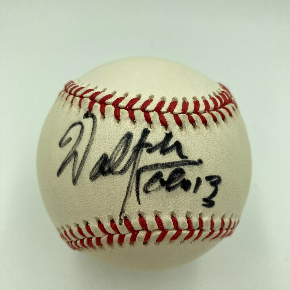 Walter Koenig Signed Autographed Major League Baseball With JSA COA