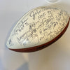 NFL Hall Of Fame Multi Signed Wilson Football 40+ Sigs With Tom Landry JSA COA