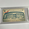 Ed Yost Signed 1969 New York Mets Shea Stadium Postcard PSA DNA RARE