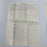 Rare Jesse Haines Signed Handwritten Questionnaire Great Baseball Content JSA