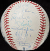 2008 New York Yankees Team Signed Baseball Derek Jeter Mariano Rivera Steiner