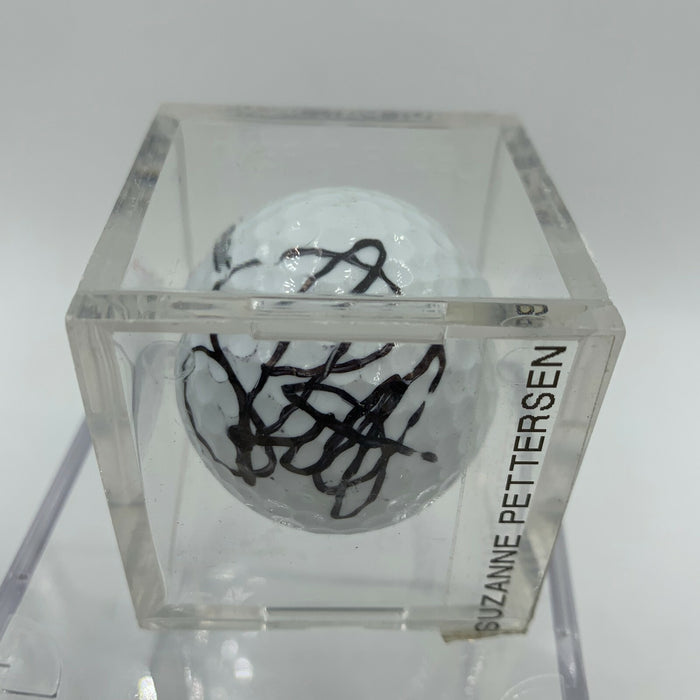 Suzann Pettersen Signed Autographed Golf Ball PGA With JSA COA