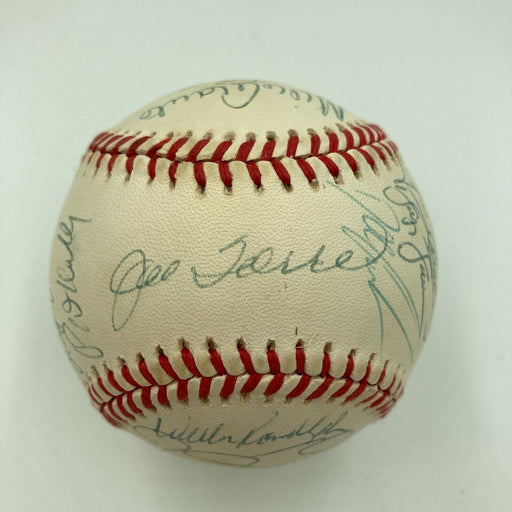 1996 New York Yankees World Series Champs Team Signed AL Baseball With JSA COA
