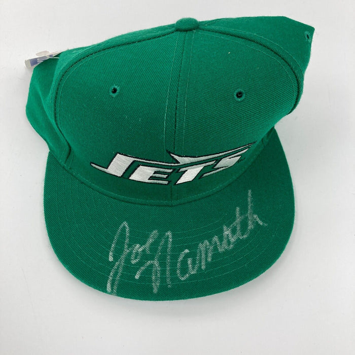 Joe Namath Signed New York Jets New Era Hat With JSA COA