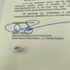 Joe Cronin Signed Official American League Baseball JSA COA