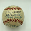 1954 Chicago White Sox Team Signed Autographed Baseball With Nellie Fox