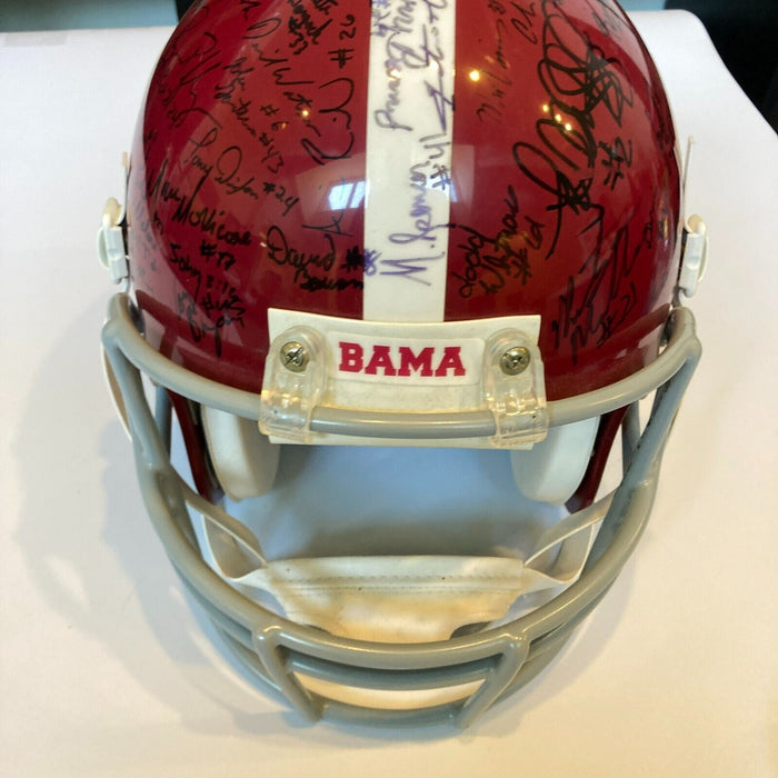1998 University Of Alabama Team Signed Authentic Football Helmet