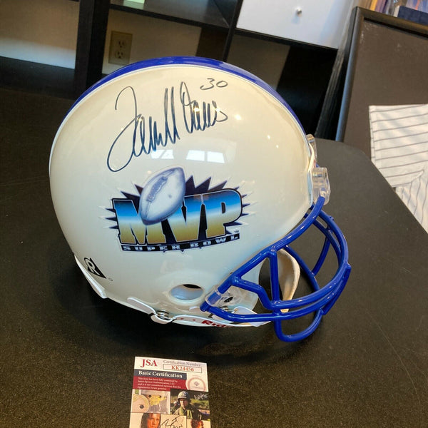 Terrell Davis Signed Authentic Full Size 1998 Super Bowl MVP Broncos Helmet JSA