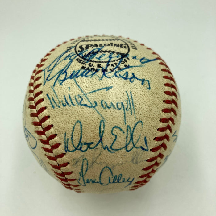 1971 Pittsburgh Pirates World Series Champs Signed Baseball Roberto Clemente PSA
