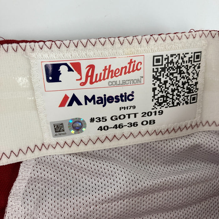 Zach Eflin Game Used 2019 Philadelphia Phillies Majestic Jersey Uniform MLB Auth