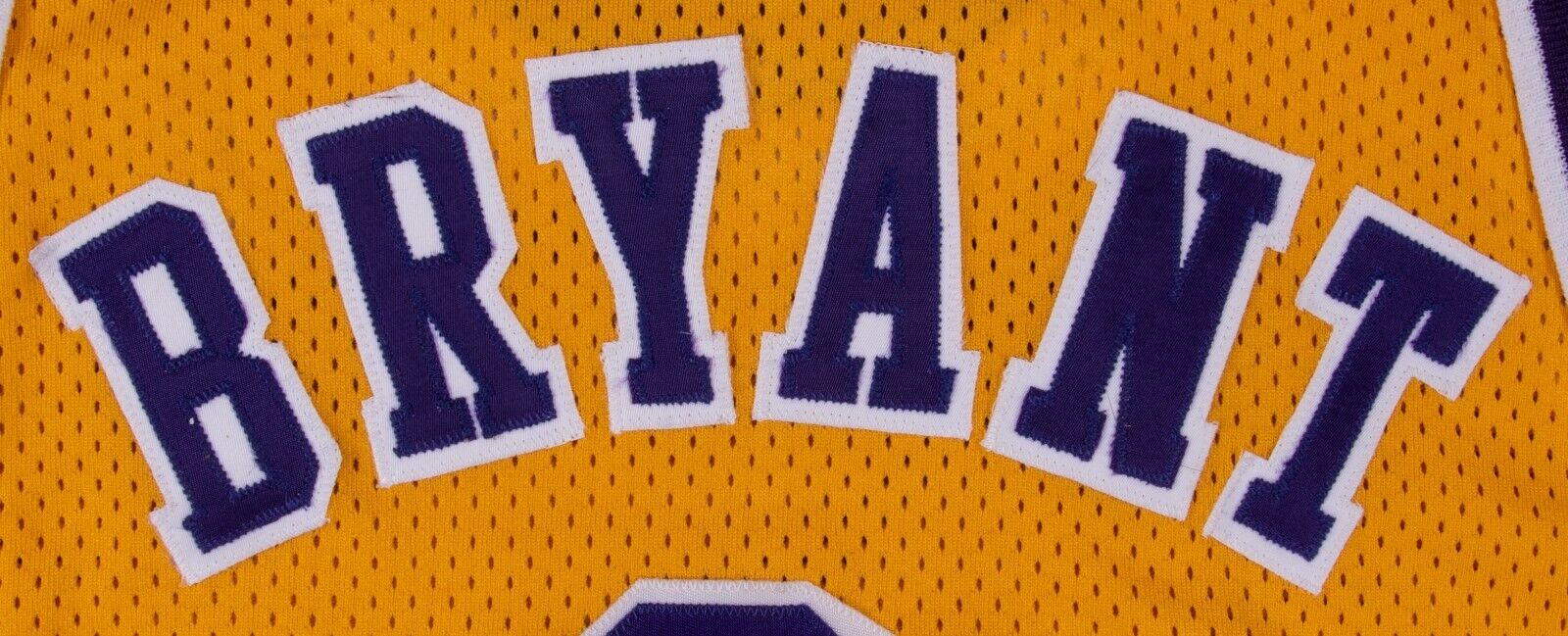 Kobe Bryant Rookie Signed Authentic 1996-97 Los Angeles Lakers Game Jersey JSA