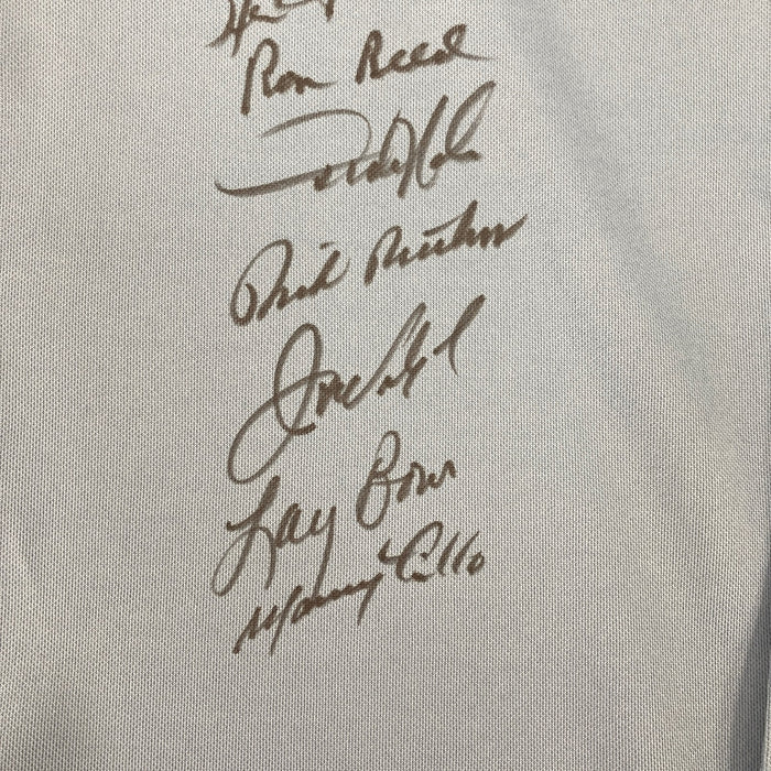 1980 Philadelphia Phillies World Series Champs Team Signed Jersey Beckett COA