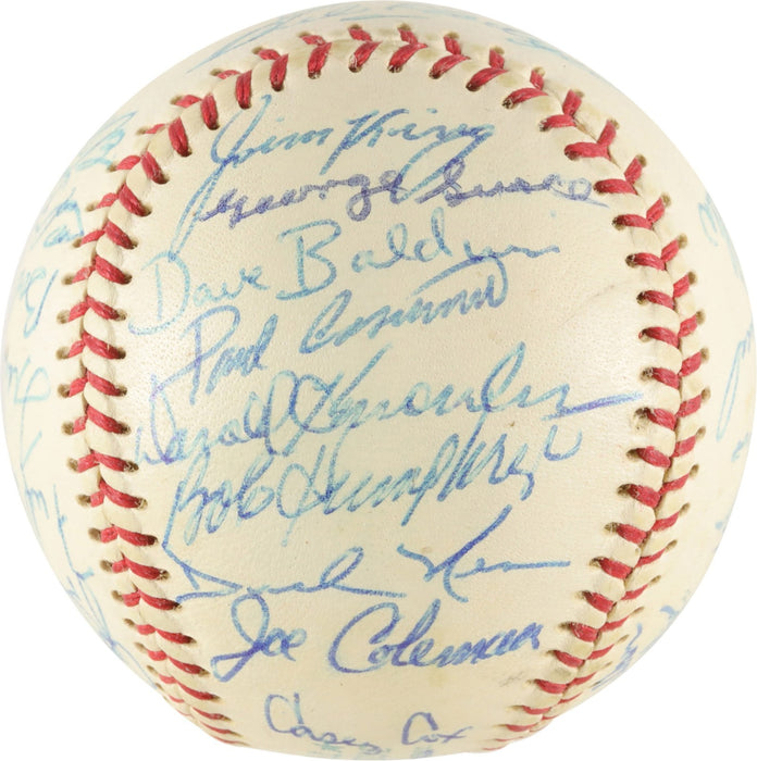 Gil Hodges Sweet Spot 1967 Washington Senators Team Signed Baseball