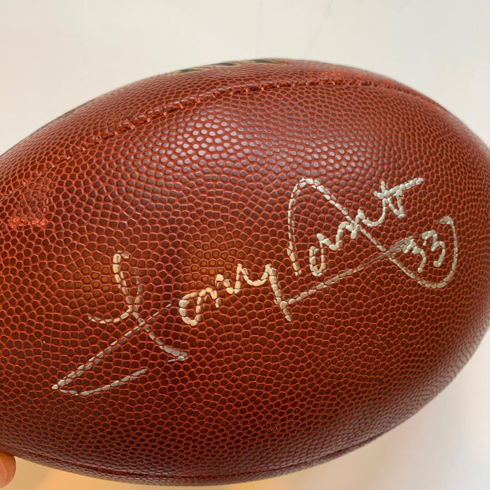Tony Dorsett Signed Authentic Wilson NFL Football With JSA COA